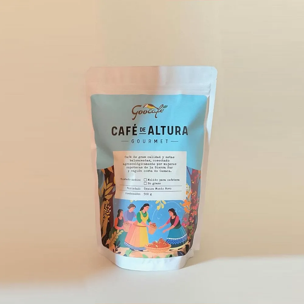 Café gourmet tostado molido x500gr